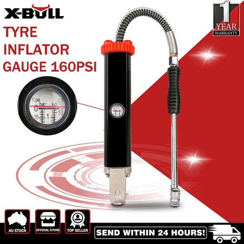 X-BULL Tyre Deflators Tire Tyre Inflator Pressure Gauge Air Quick Brass Deflator - Picture 3 of 56