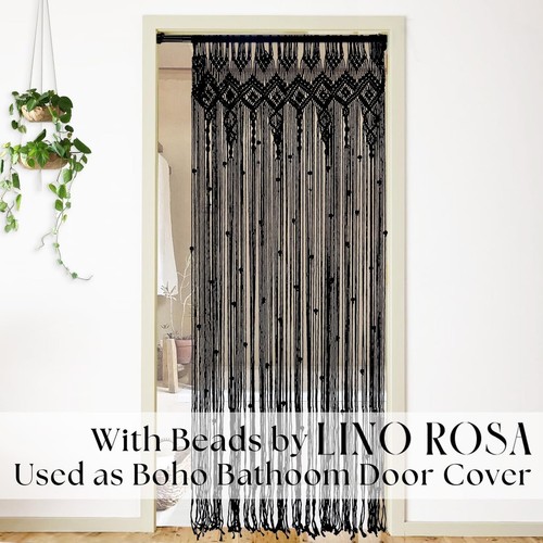 Door Curtain for Doorways,String Beaded Witchy Halloween Privacy Room Divider... - Picture 4 of 6