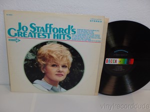 JO-STAFFORD-Greatest-Hits-LP-Decca-DL-74973-stereo-original-female-vocal-album