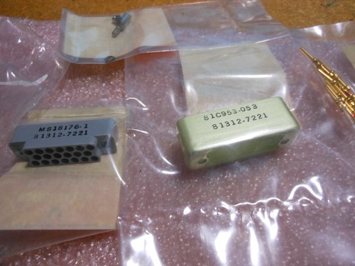 WINCHESTER CONNECTOR W/CONTACTS # 115-10046 NSN: 5935-00-168-6268 # 81C953-201 - Picture 3 of 4