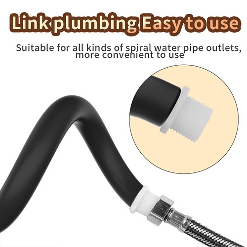Cabezal de ducha con tornillo anal de silicona suave flexible de 19,69 pulgadas Reino Unido - Imagen 35 de 37