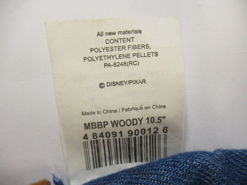 Peluche DISNEY PIXAR Woody 10,5" Bullseye 9" 2 pezzi Beanbag Bambole Giocattoli Toy Story - Foto 9 di 17