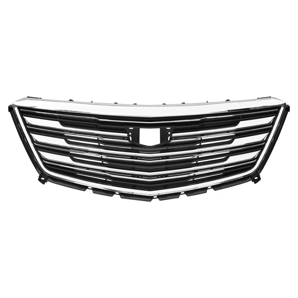 Parrilla superior del parachoques delantero cromada para Cadillac XT5 2016 2017 2018 2019 2020 Foto 2 de 4