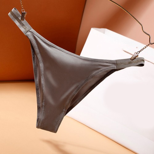 Womens Sexy Ice Silk Briefs G-string Panties Thongs Ladies Underwear Lingerie US - Picture 17 of 19