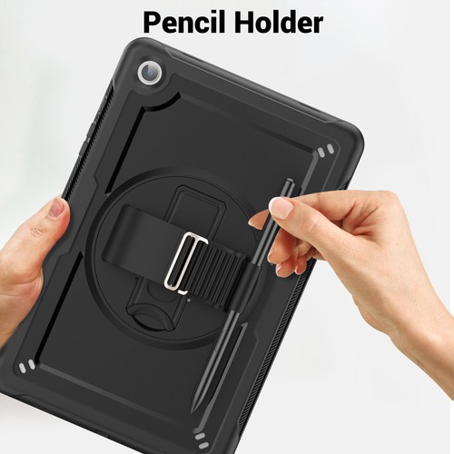 Funda resistente duradera a prueba de golpes con bandolera/correa de mano para Samsung Tab A9+/A9 - Imagen 13 de 80