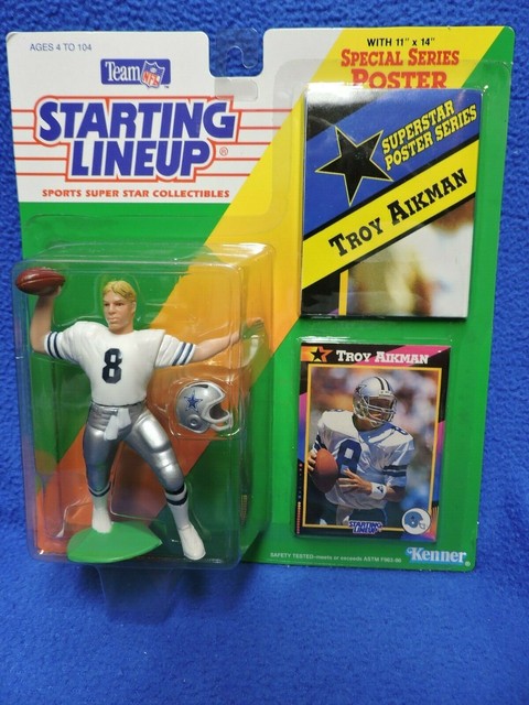 1992 Starting Lineup Troy Aikman Football Action Figure | eBay