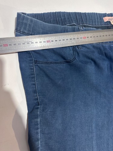 AVELLA Womens Blue Elastic Waist Jeans size 24 Good condition - Picture 4 of 5