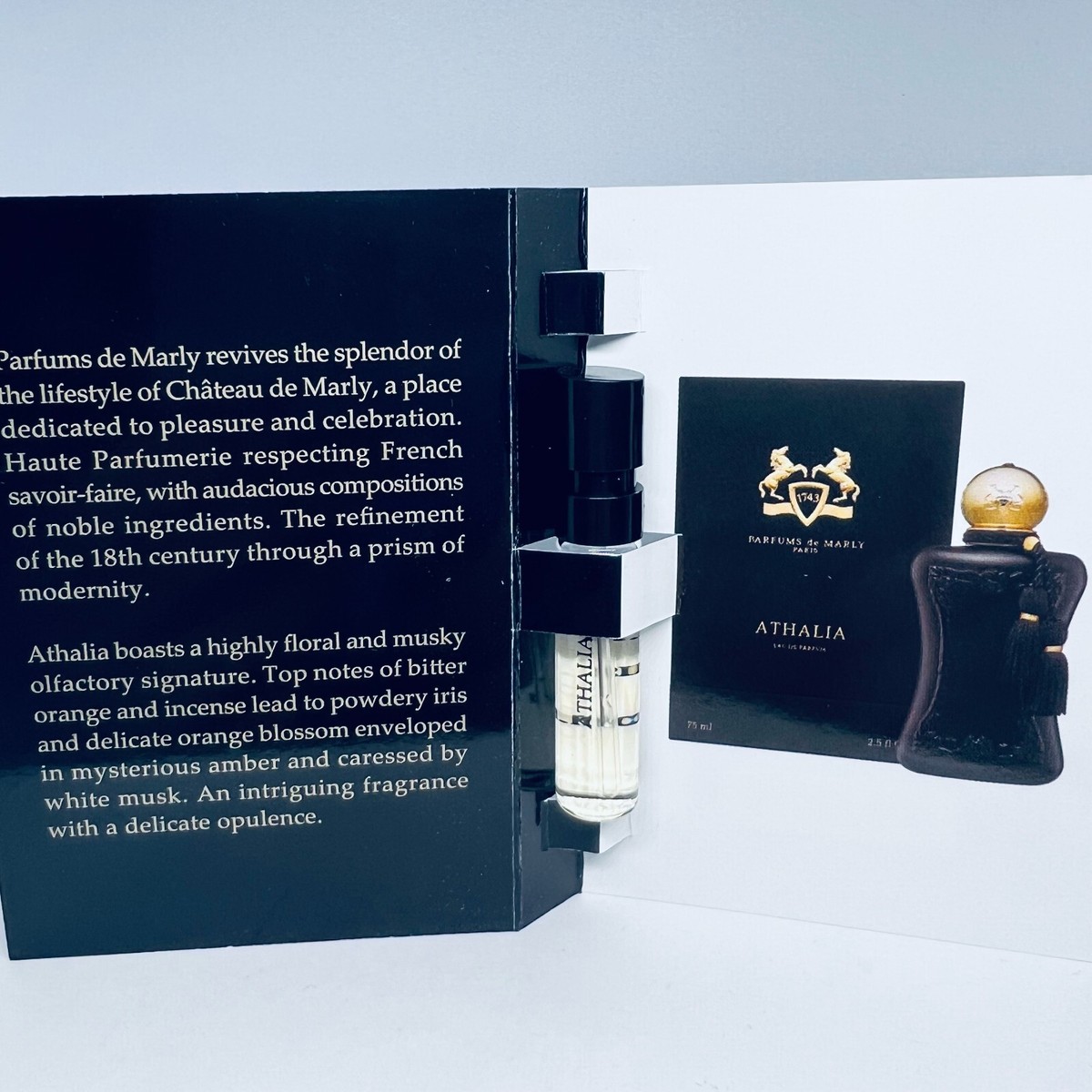 Parfums De Marly Paris Sample Vials Spray 0.05oz/1.5ml