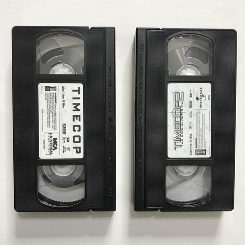 Time Cop and Time Cop 2 VHS Lot - Picture 3 of 3
