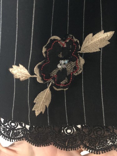 Kenar Embroidered Lace Skirt Sz 6🌹Pencil & Straight🌹Floral Elegant Skirt🌹 - Picture 8 of 12