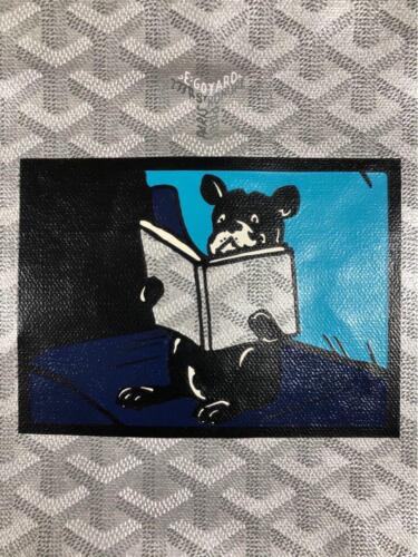 GOYARD Saint Louis Bag GM with Pouch silver Tote dog 2021 Olympic LE - Picture 3 of 9