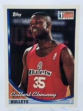 1993-94 Topps - #158 Calbert Cheaney (RC) Washington Bullets