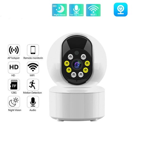 2.4G 1080P WIFI IP Wireless Security Camera Home Smart Indoor Monitor USB - Picture 3 of 12