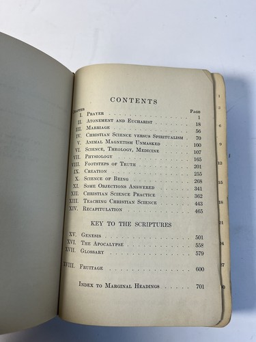 Science And Health With Key To The Scriptures by Mary Baker Eddy 1934 - Picture 8 of 24
