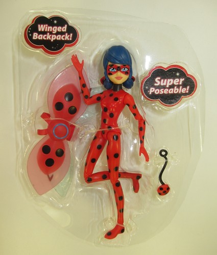 Ladybug Paris Wings Miraculous Figura de Acción 5" pulgadas Nueva Mini Muñeca Lady Bug - Imagen 3 de 4