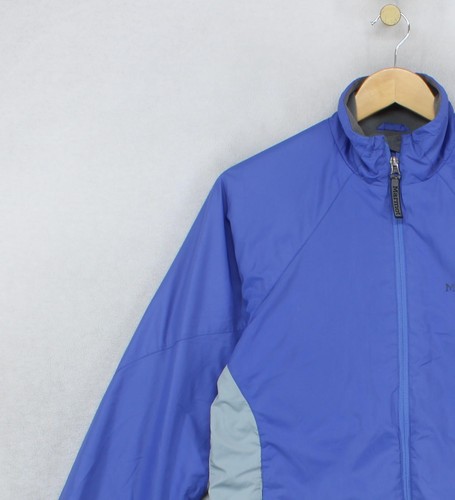 Marmot Jacket Womens Size M Blue Full Zip Lined Softshell - Picture 6 of 15