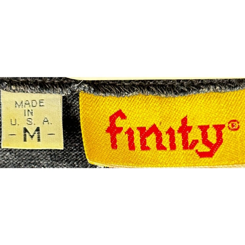 Cárdigan suéter vintage Finity para mujer M gris lana rayón almohadillas para el hombro con botones Foto 3 de 4