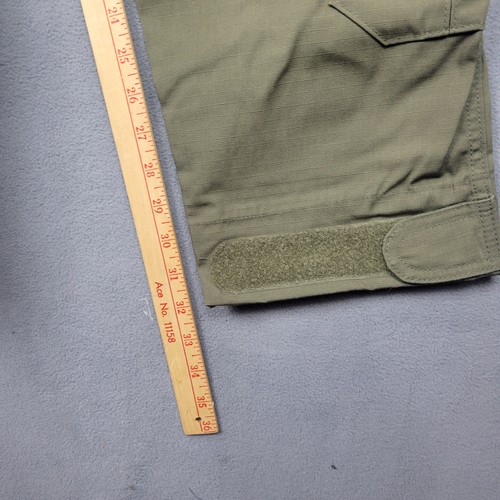 IDOGEAR G3 Tactical Pants Mens 34W Green Cargo Ripstop Knee Pads Airsoft Hunting - Picture 16 of 17