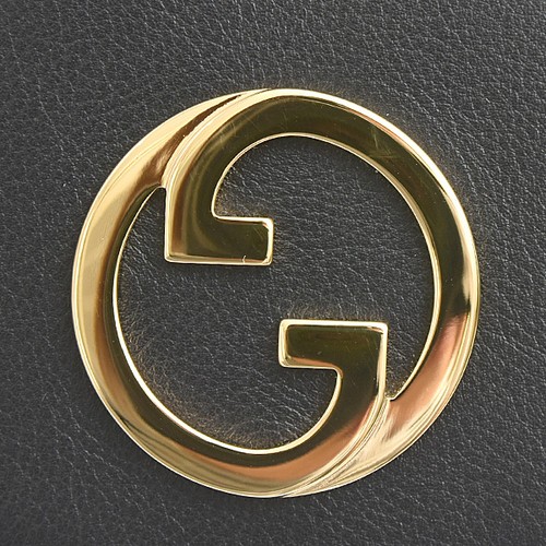 Gucci Blondie Medium Chain Wallet Shoulder Bag Black 725219 #207 - Picture 4 of 10