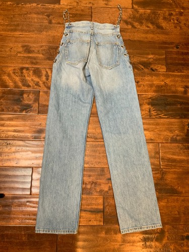 EB Denim Blue Denim Vintage Chain Boyfriend Jeans Daphne Size XS $350 NWT! - Picture 8 of 8