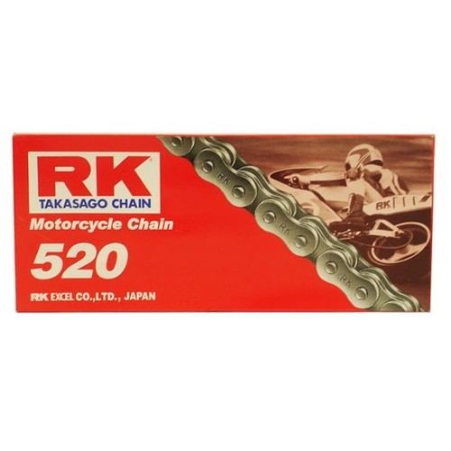 Cadena estándar para motocicleta RK-M 520 - 112 eslabones
