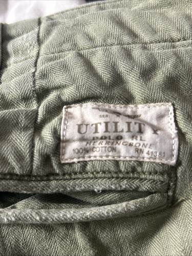 Polo Ralph Lauren Pants Mens 32x34 Distressed Utility Field Trousers Army Green - Bild 19 von 24