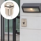 2pcs Doorbell Button Lighted Panel Mount Push Button Round Chime Button Supply