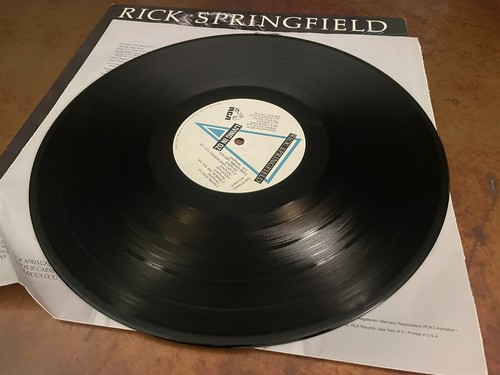 Rick Springfield - Living In Oz - 1983 Vinyl LP 1st Press- Human Touch - VG+/VG+ - Picture 5 of 6