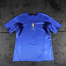 Authentic Italy 2006 Home #9 Toni Size Medium Classic Football Shirt Vintage