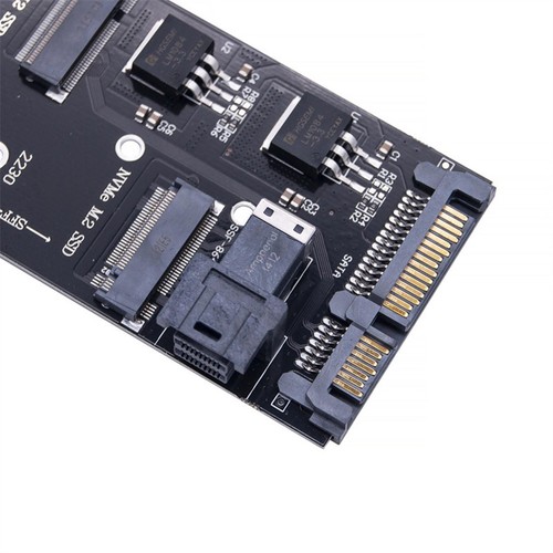 22Pin SATA M.2 SSD Adapter SFF-8643 to NVMe M.2 NGFF SSD for Mainboard b - Picture 8 of 11