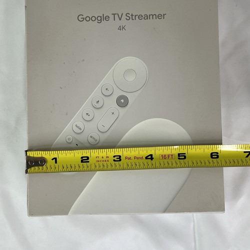 Google TV Streamer 4K with Voice Search Remote Porcelain 32 Gb, Movies, Live TV. - Picture 9 of 10