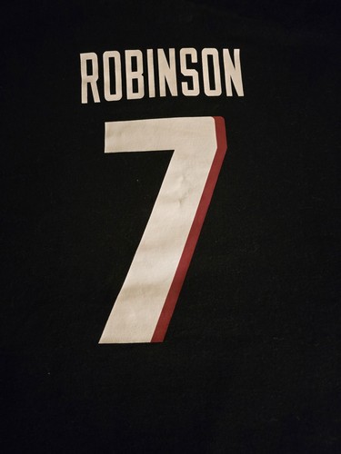 NWT NFL Football Atlanta Falcons ROBINSON #7 Adult XX Large T Shirt - Picture 4 of 4