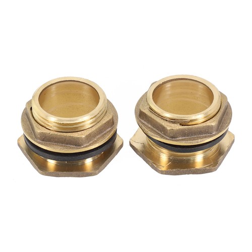 Connection Water Tank Connection Connector Or Rain Set Tank Water 1/2 2PCS 3/4 - Picture 5 of 47