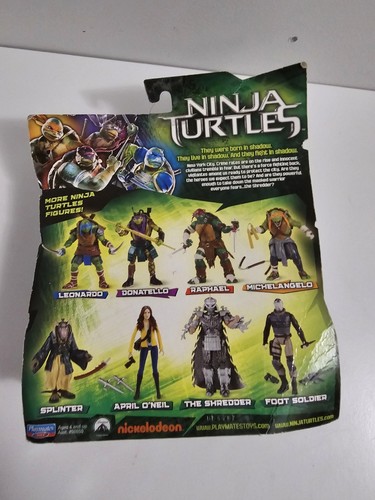2014 Teenage Mutant Ninja Turtles April O’neil, Splinter, Leonardo TMNT Figuren - Bild 7 von 10