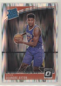 2018-19 Panini Donruss Optic Rated Shock Prizm DeAndre Ayton #157 Rookie RC