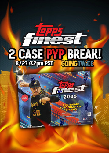 Kristian Campbell 2 Case '25 Topps Finest PYP B035