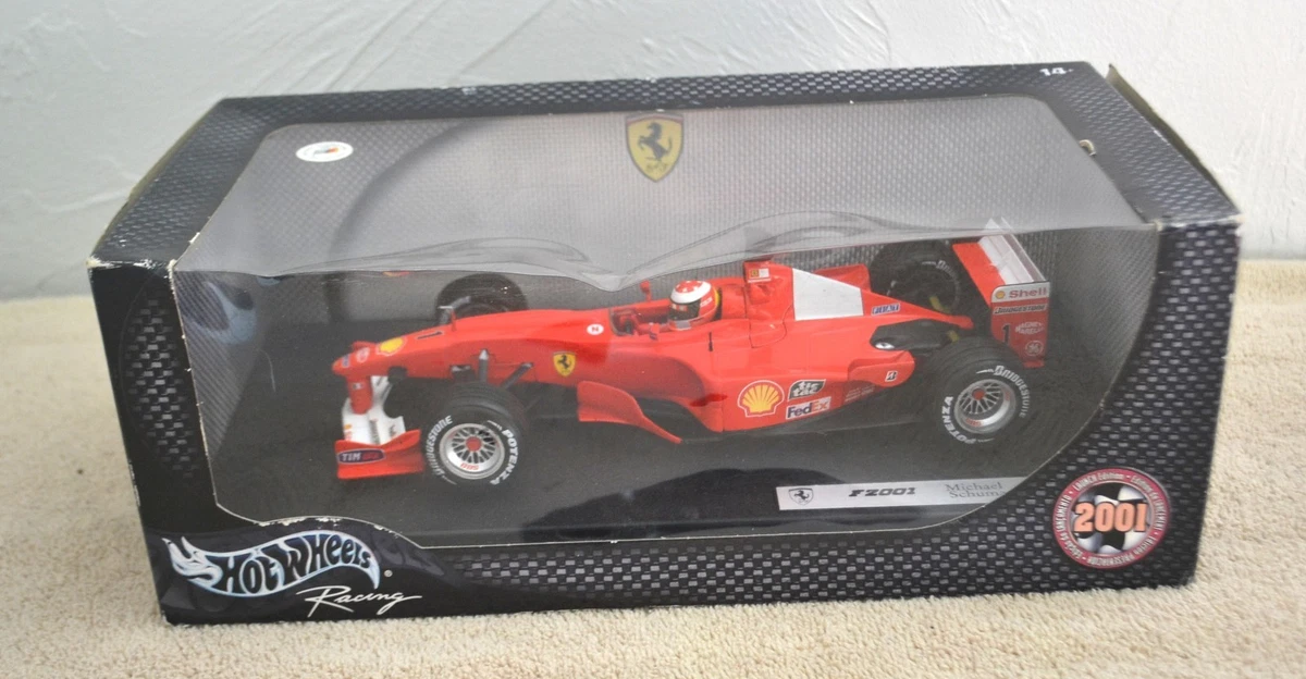 Hot Wheels Michael Schumacher Diecast Racing Cars 2001 Vehicle