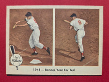 1959 Fleer Ted Williams #36 1948 Banner Year for Fenway Boston Red Sox NM