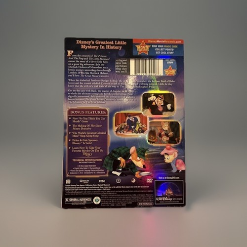 Disney's The Great Mouse Detective (DVD, 2010, Mystery In The Mist Edition) - Picture 2 of 2
