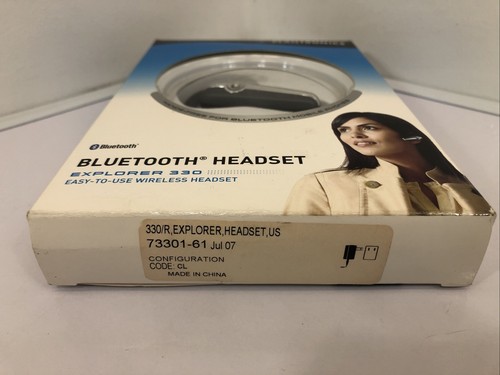 Plantronics Explorer 330 Bluetooth Headset NEW FACTORY SEALED!! - 第 10/11 張圖片