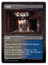 Study (Borderless) 21 Ravnica: Clue Edition NM