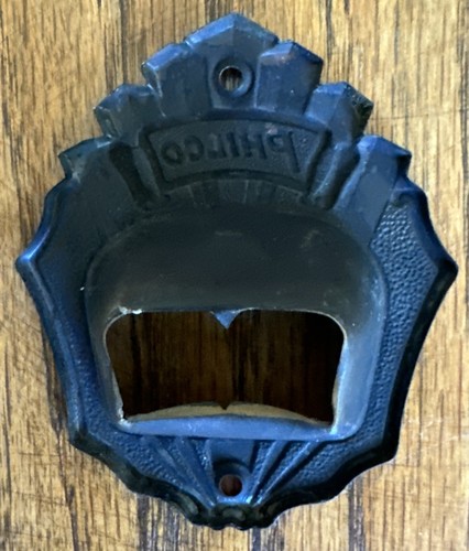 VINTAGE 1930 PHILCO MODELL 20 MESSING ROSETTENLÜNETTE IN TOP ZUSTAND. - Bild 2 von 4