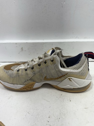 Nike LeBron XII Low USA Size 9.5 Men’s 724557-174 - Picture 8 of 9