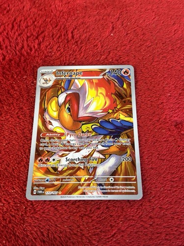 Holograma Infernape 173/167 Sv06: Twilight Masquerade casi nuevo - Imagen 6 de 13