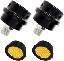 2 Pcs 20mm Air Compressor Silencer Filter,1/2"Thread 1/2 inch Thread 