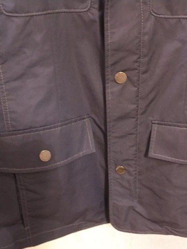 Tommy Bahama Hombre Ocean Line Todo Clima Forrada Chaqueta de Lluvia Nueva Con Etiquetas Talla Pequeña - Imagen 3 de 6