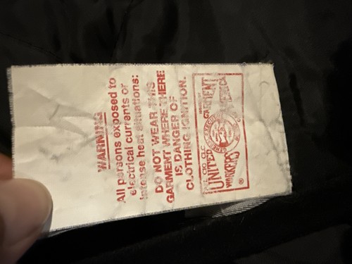 Vintage Carthartt Artic Quilt Lined Jacket Navy USA Made Union Label C03 Sz44T - Picture 9 of 21