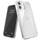 Etui na telefon komórkowy Superdry kompatybilne z iPhone 12 Mini 5.4, półprzezroczysta zatrzask 