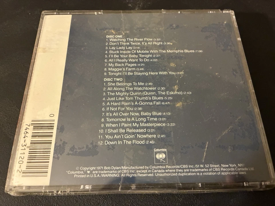 Bob Dylan’s Greatest Hits Volume II 2-CD Set Brand New Mint Factory Sealed - Image 2 of 2