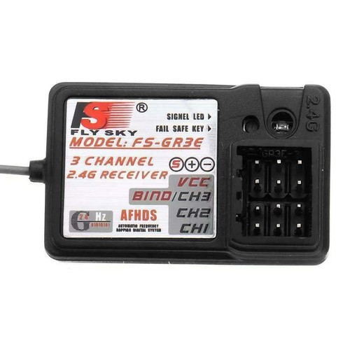 Flysky FS-GT2 2,4 GHz 2 Kanal Funk Fernsender & GR3E Empfänger RC Auto - Bild 13 von 15